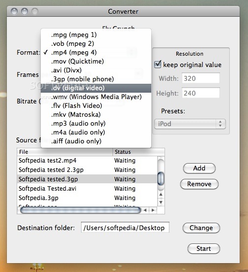 flv crunch download for mac